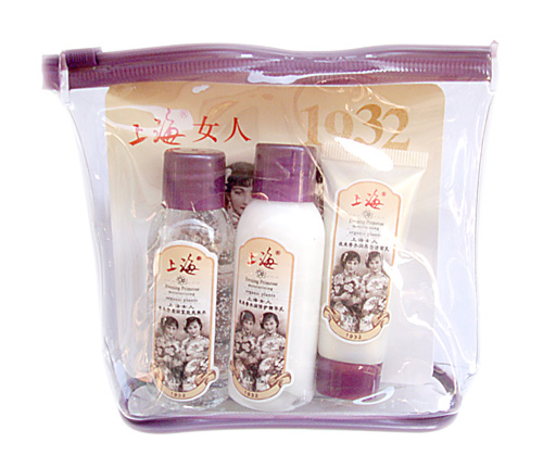 上海女人夜來香試用裝(潔面水乳)