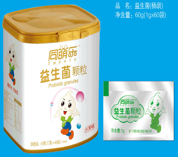 同萌樂益生菌顆粒桶裝