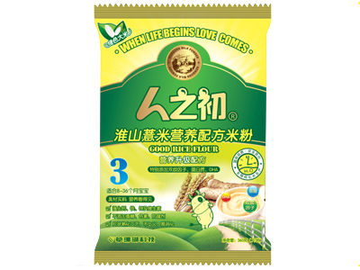 人之初淮山薏米營養(yǎng)配方米粉3段