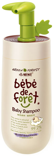 小蝌蚪嬰兒倍護(hù)滋潤洗發(fā)沐浴乳