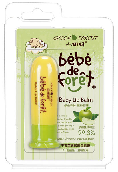 小蝌蚪蘋果保濕潤(rùn)唇膏