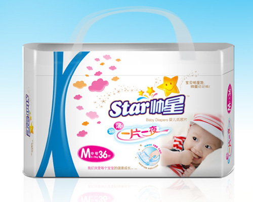 帥星極薄yinge紙尿片M