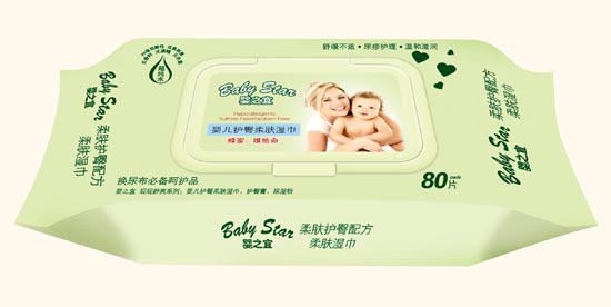嬰之嬌yinge護臀配方柔膚濕巾(80片)