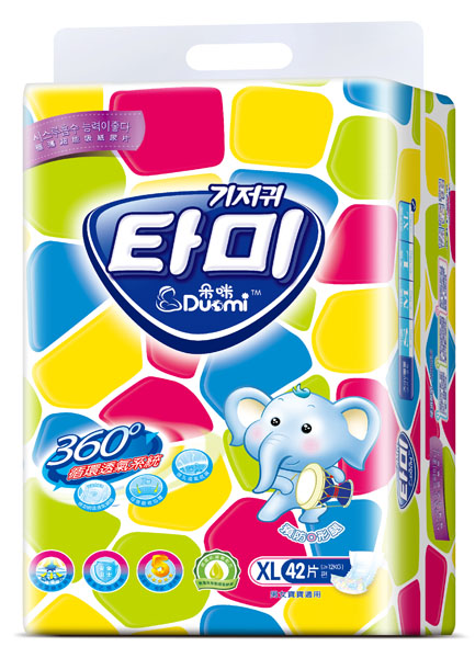 朵咪極薄超能吸yinge紙尿片XL42片