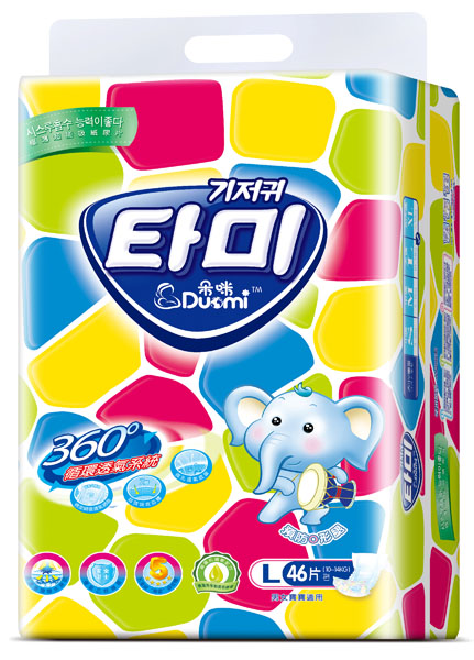 朵咪極薄超能吸yinge紙尿片L46片