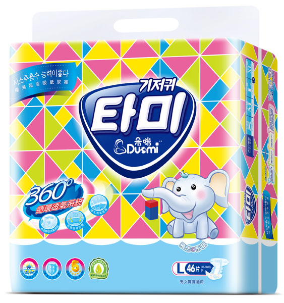 朵咪極薄超能吸yinge紙尿褲L46片