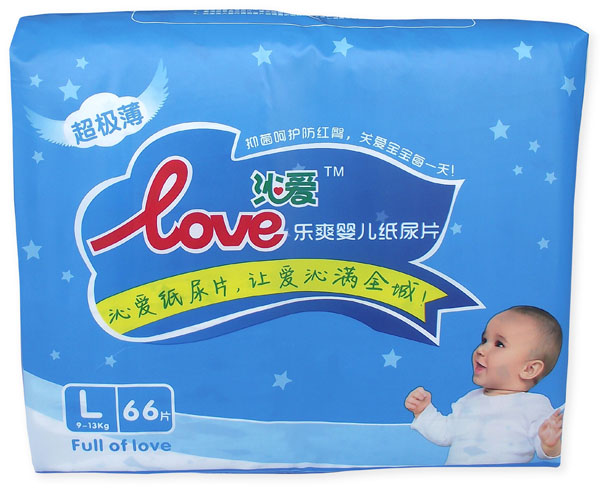 沁愛樂爽yinge紙尿片L66片