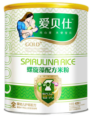 愛貝仕螺旋藻智優(yōu)配方米粉