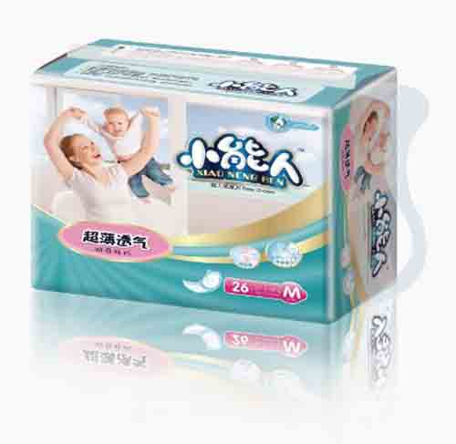 小熊人商超渠道尿片系列M號