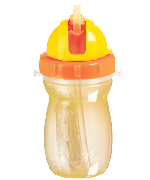 愛(ài)樂(lè)寶背帶水壺250ml黃色