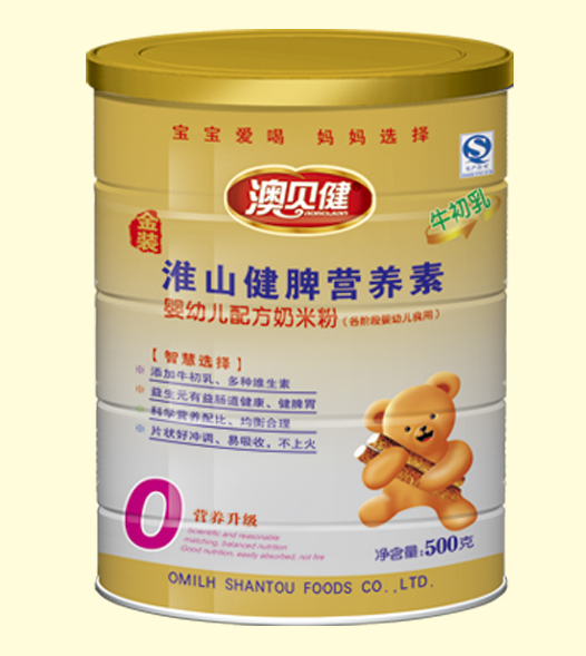 澳貝健淮山健脾營(yíng)養(yǎng)素奶米粉0段聽(tīng)裝