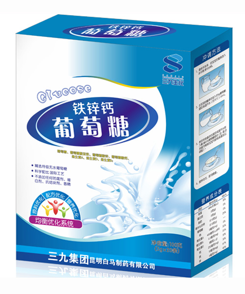 三九生化鐵鋅鈣葡萄糖