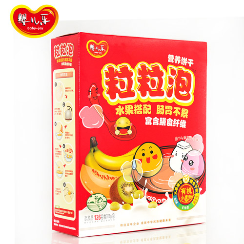 嬰兒樂(lè)粒粒泡水果餅干