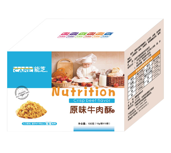 能芝原味牛肉酥