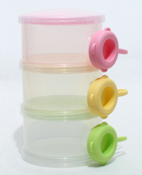 新兒寶三層活塞奶粉格