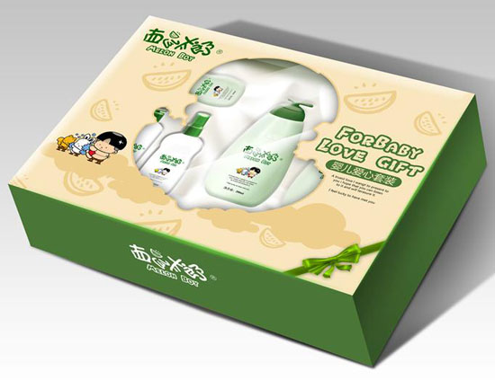 西瓜太郎yinge洗護用品愛心禮盒套裝