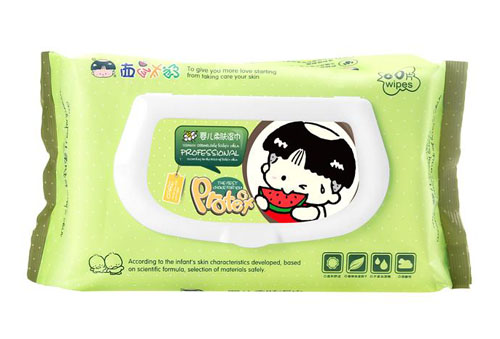 西瓜太郎yinge柔膚濕紙巾(80片裝)