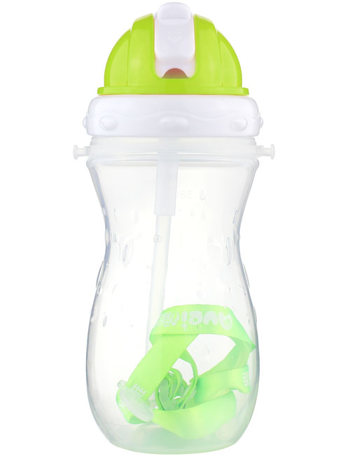 噯唯流線型運動水壺(380ml)綠色