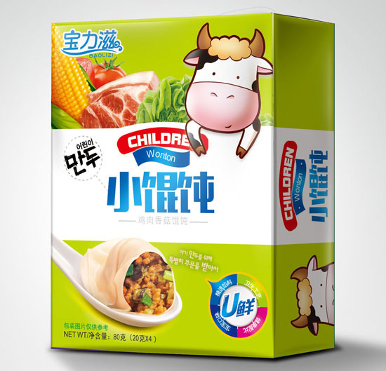 寶力滋雞肉小餛飩