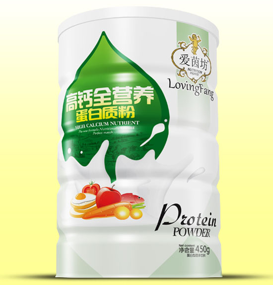 愛茵坊高鈣全營養(yǎng)蛋白質粉鐵聽450g