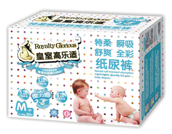 皇室高樂適yingye紙尿褲M碼