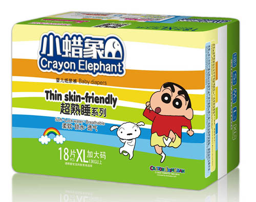 小蠟象超熟睡系列yinge紙尿褲XL碼18片