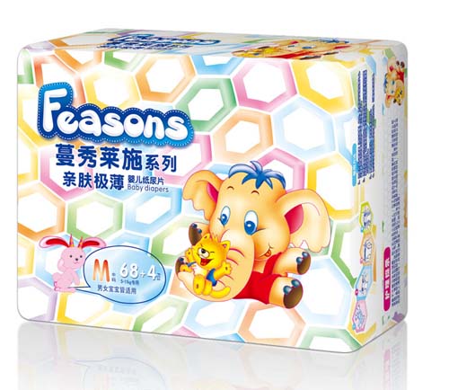 Feasons親膚極薄yinge紙尿片M碼