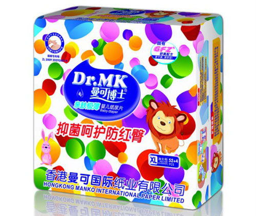 曼可博士親膚極薄yinge紙尿片XL碼