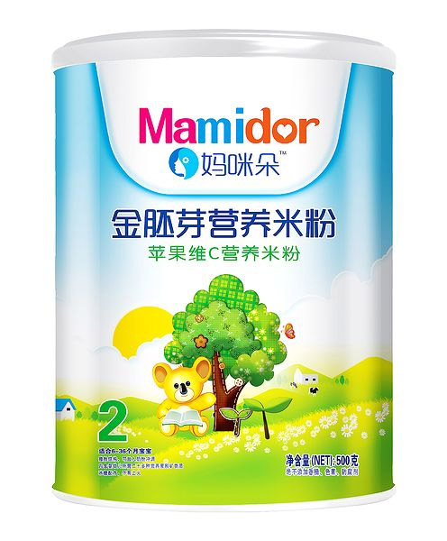 媽咪朵金胚芽蘋(píng)果維C營(yíng)養(yǎng)米粉(聽(tīng)裝)