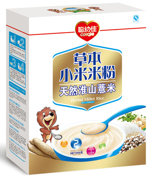 聰幼佳天然淮山薏米草本小米米粉