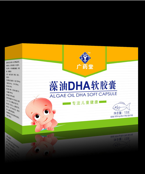 廣藥堂藻油DHA軟膠囊