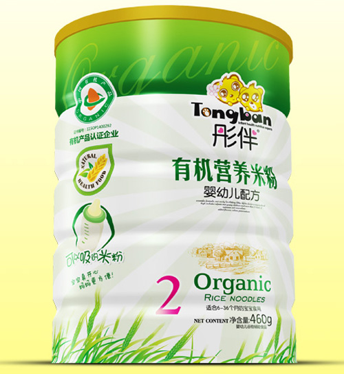 彤伴yingye有機(jī)米粉鐵聽(tīng)裝2段