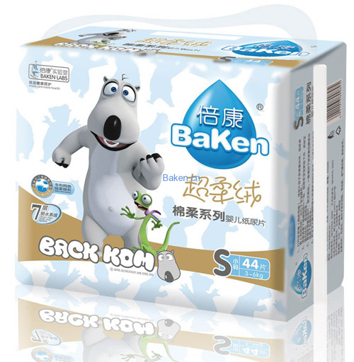 貝肯熊棉柔yinge紙尿片S碼