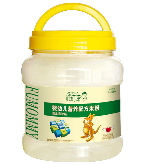 賦媽咪益生元護(hù)腸yingye米粉桶裝全段