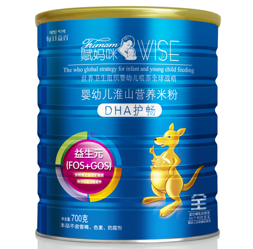 賦媽咪DHA護(hù)腸yingye淮山營養(yǎng)米粉全段