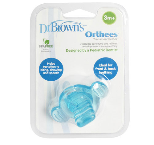 布朗博士過渡牙膠藍色