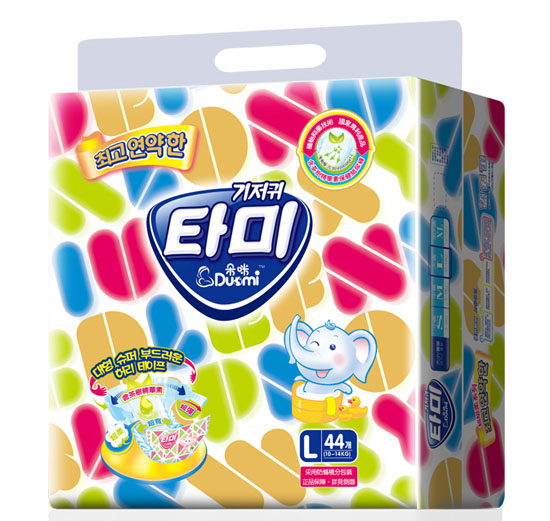 朵咪超級(jí)柔紙尿褲L碼44片