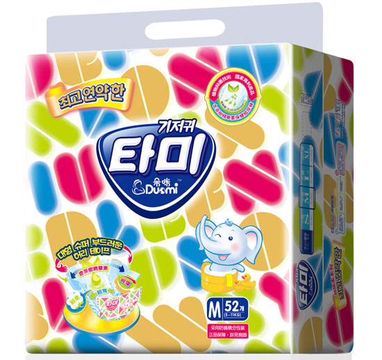 朵咪超級(jí)柔紙尿褲M(mǎn)碼52片