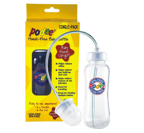 PODEE美進(jìn)口免持奶瓶標(biāo)口PP奶瓶(單只裝)