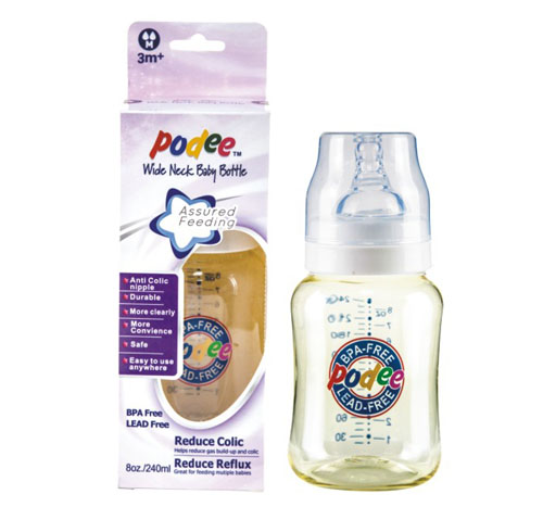PODEE寬口PA奶瓶(單只裝)M孔