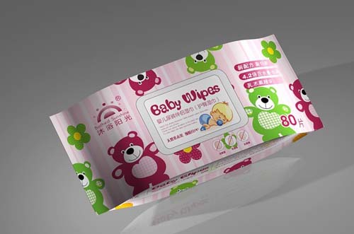 沐浴陽光嬰兒尿褲伴侶濕巾