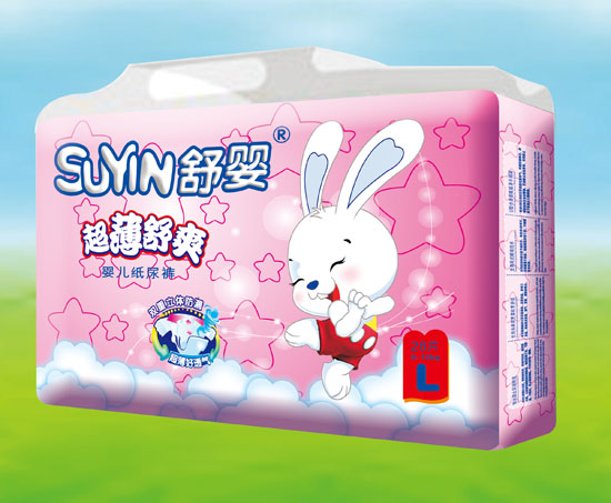 舒嬰超薄舒爽yinge紙尿褲L碼28片