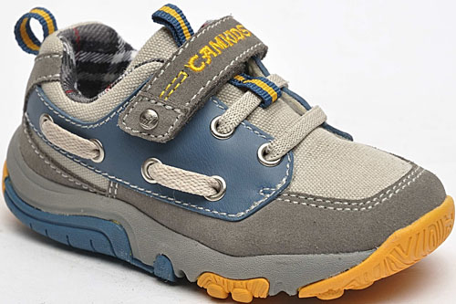 駱駝兒童板鞋深藍色1