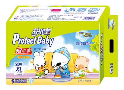 護兒寶超級薄yinge紙尿片XL碼28片