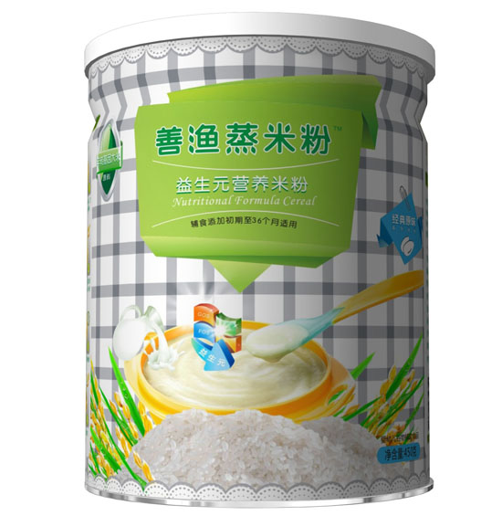 善漁益生元蒸米粉