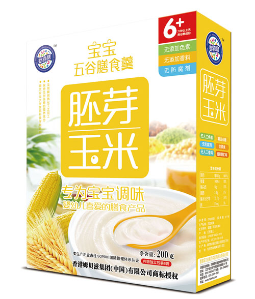 嬰喜膳胚芽玉米寶寶膳食羹