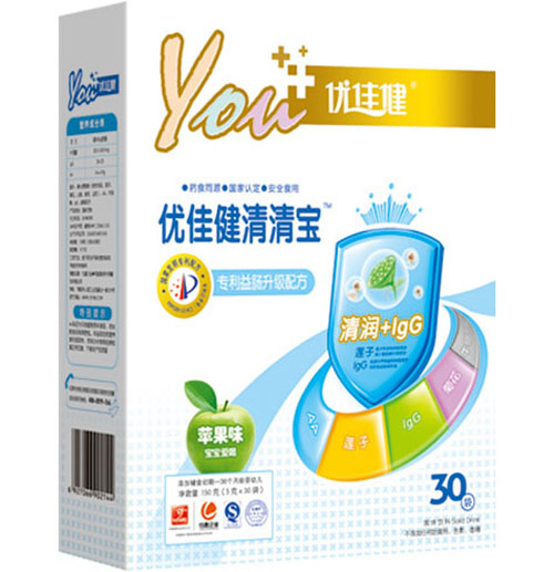 優(yōu)佳健清潤(rùn)+lgG清清寶