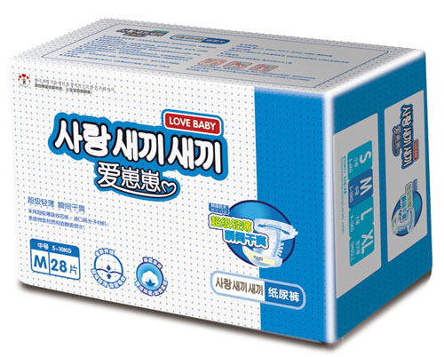 愛(ài)崽崽超薄紙尿褲M碼
