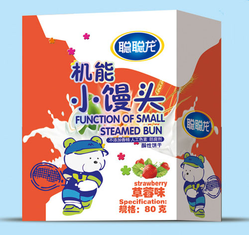 聰聰龍草莓味小饅頭