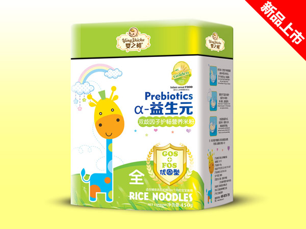 嬰之初雙歧因子護暢益生元米粉鐵聽